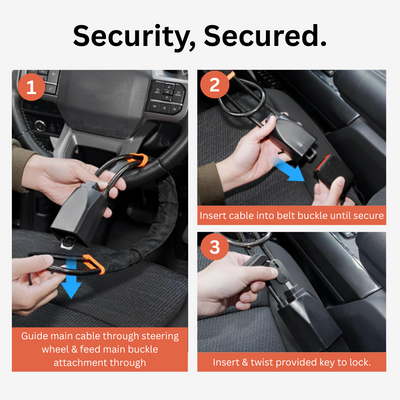 Securify™ Steering Wheel Lock